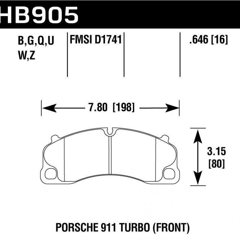 Hawk Brake Pad - HP Plus