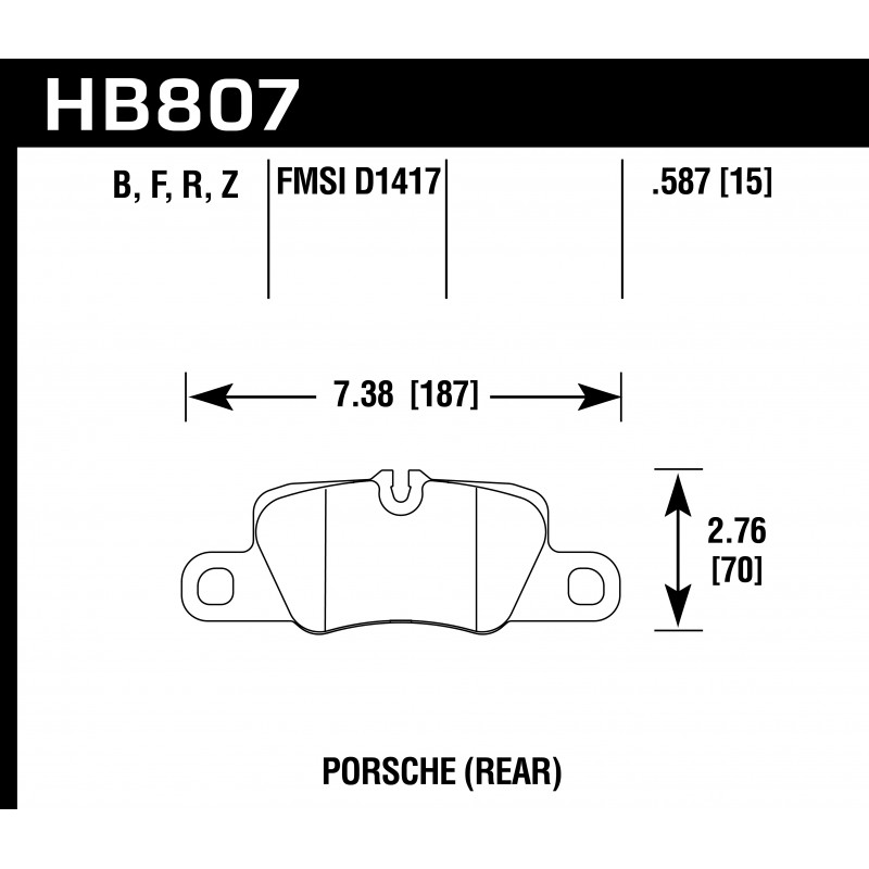 Hawk Brake Pad - HP Plus