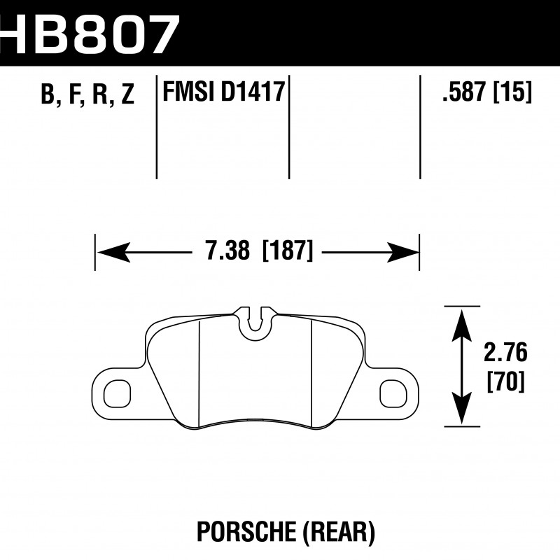 Hawk Brake Pad - HP Plus Hawk Brake Pad - HP Plus