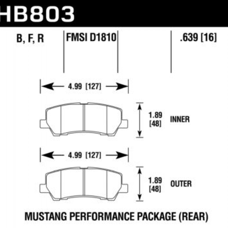 Hawk Brake Pad - HP Plus