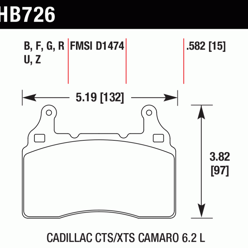 Hawk Brake Pad - HP Plus