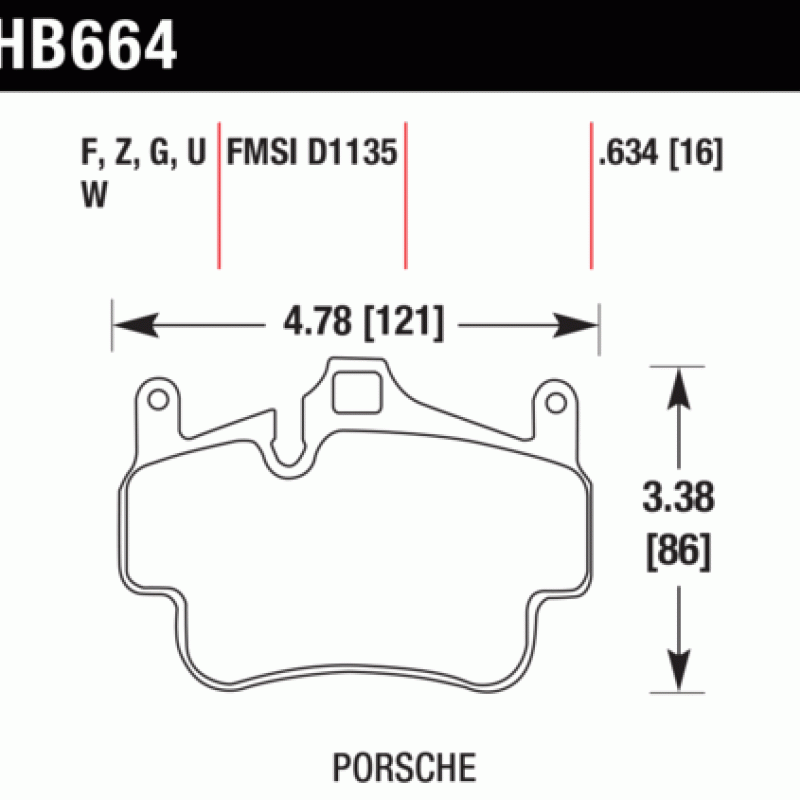Hawk Brake Pad - HP Plus