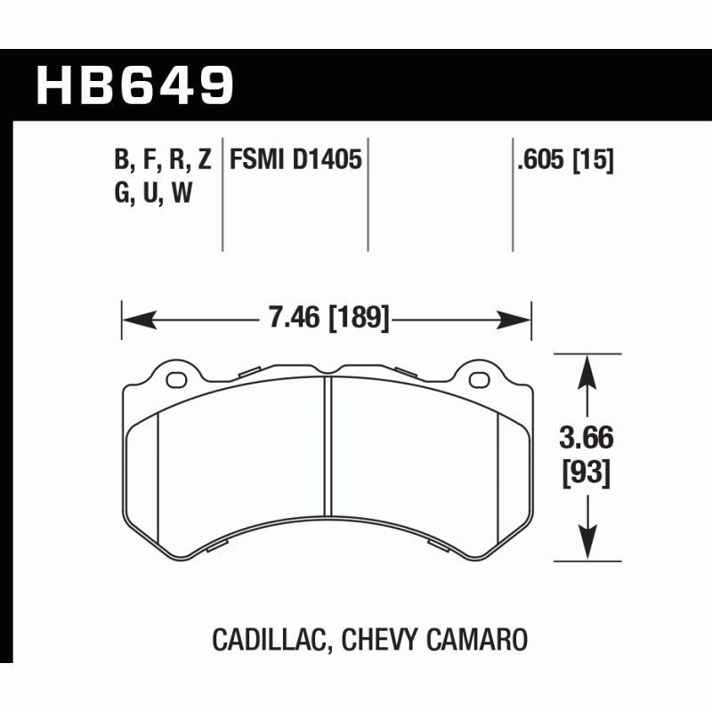 Hawk Brake Pad - HP Plus