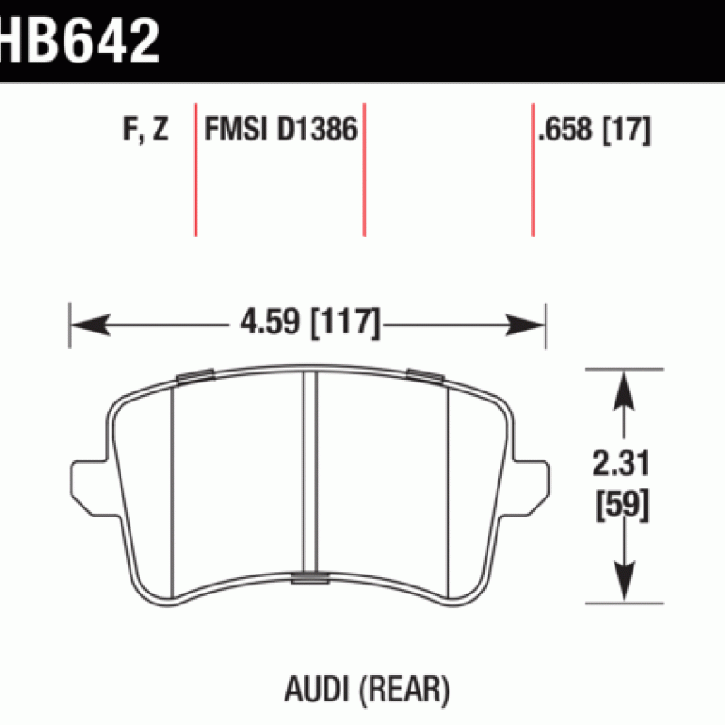 Hawk Brake Pad - HP Plus