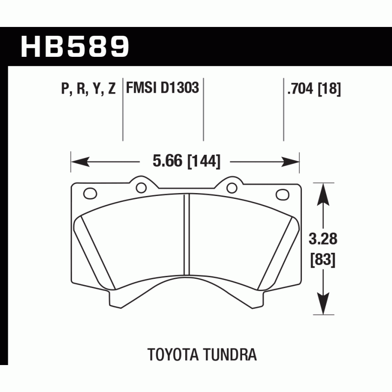 Hawk Brake Pad - HP Plus