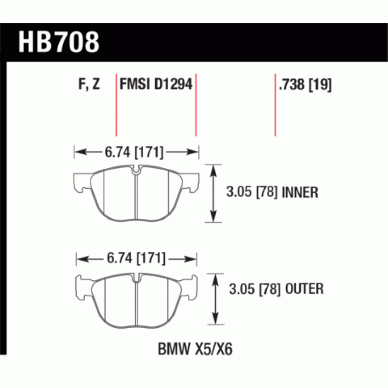 Hawk Brake Pad - HPS