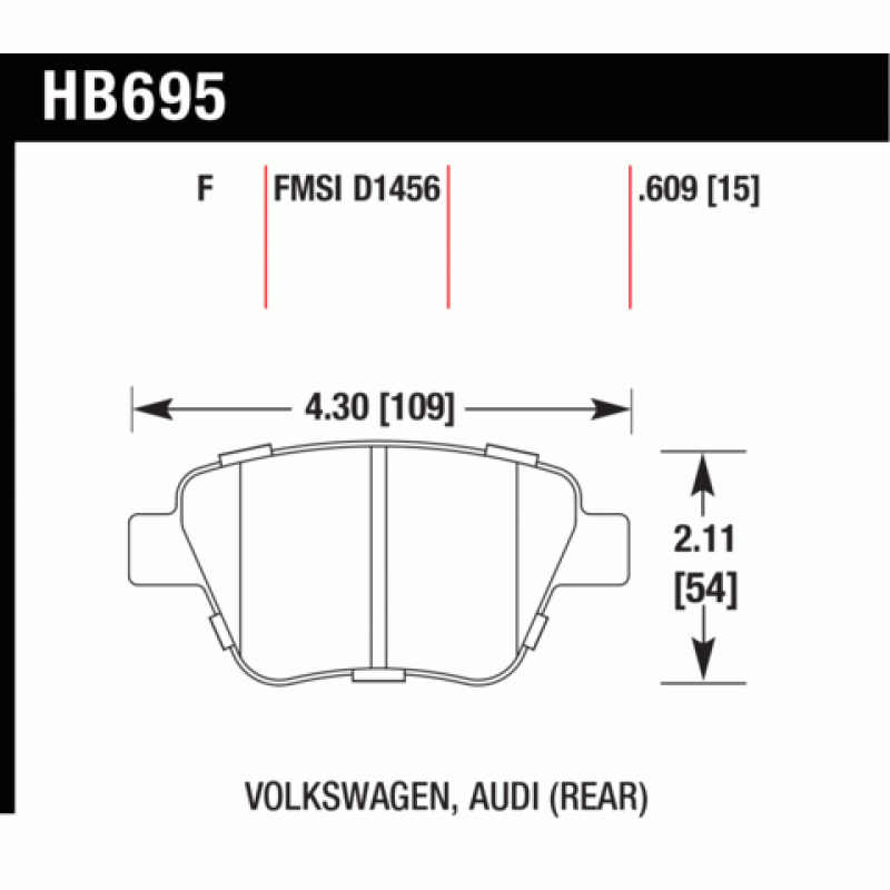 Hawk Brake Pad - HPS