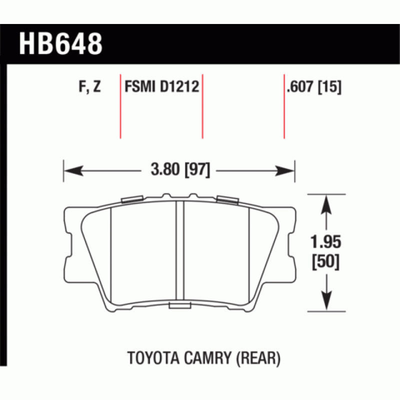 Hawk Brake Pad - HPS