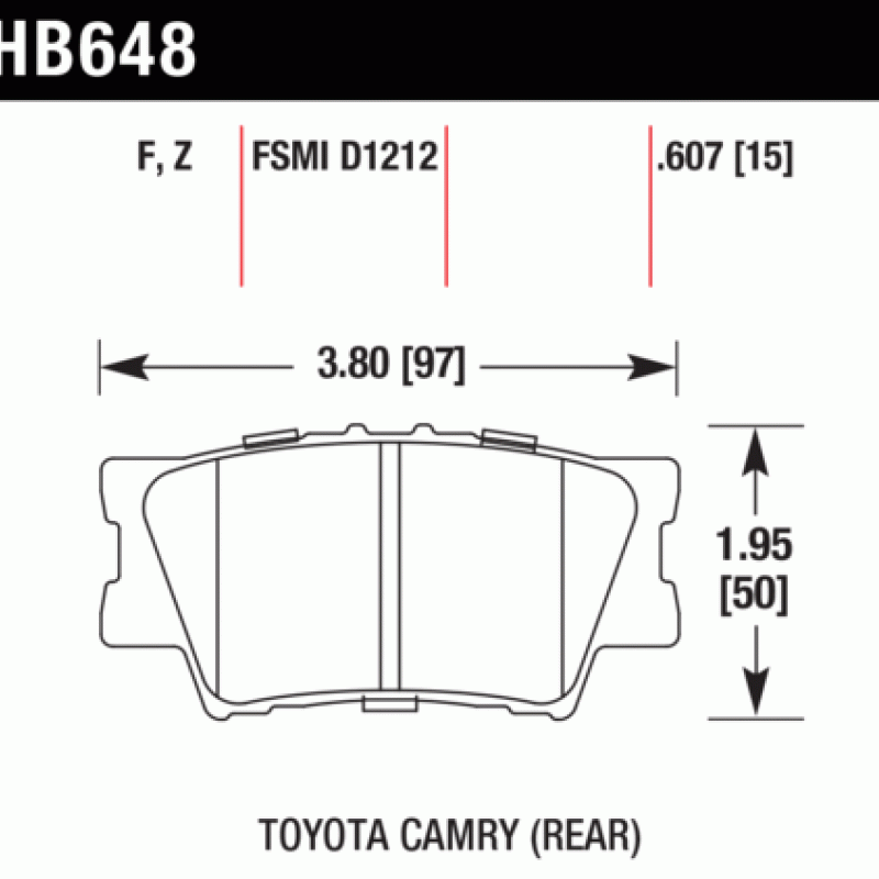 Hawk Brake Pad - HPS