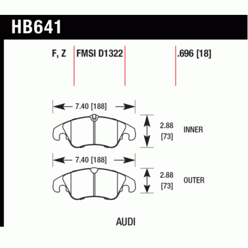 Hawk Brake Pad - HPS