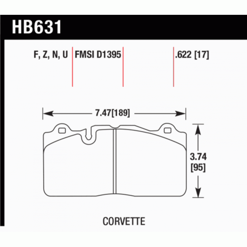 Hawk Brake Pad - HPS