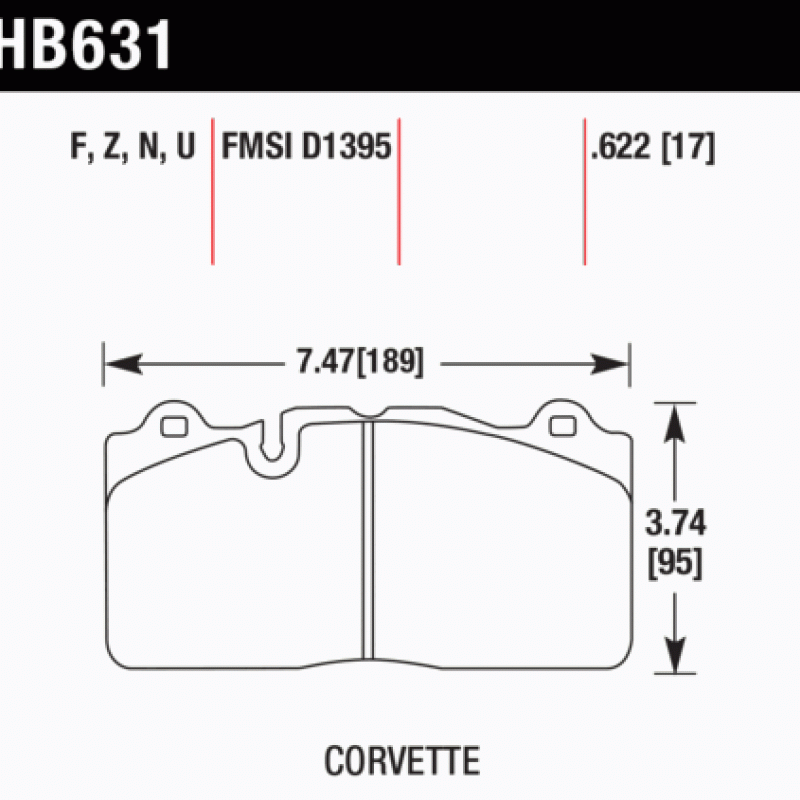 Hawk Brake Pad - HPS