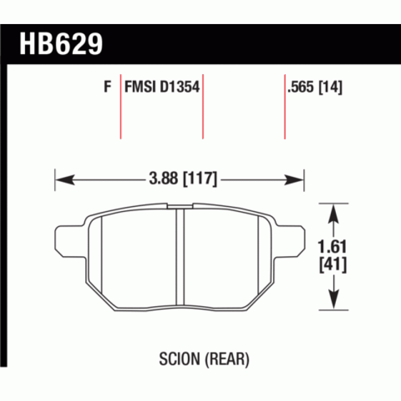 Hawk Brake Pad - HPS