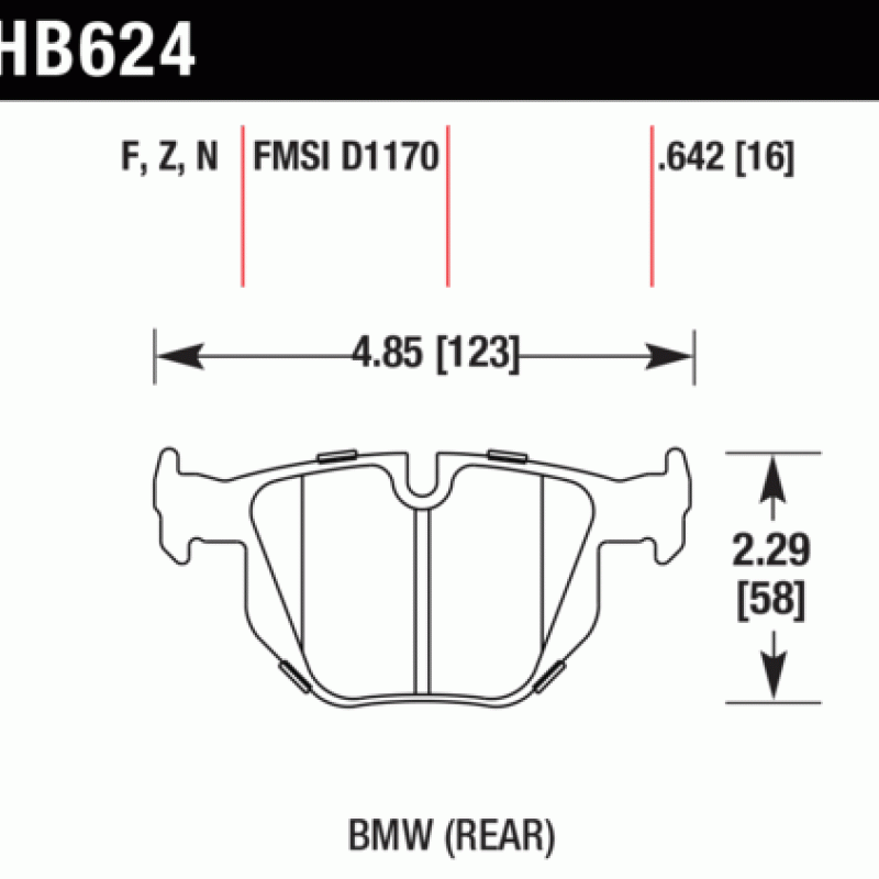 Hawk Brake Pad - HPS