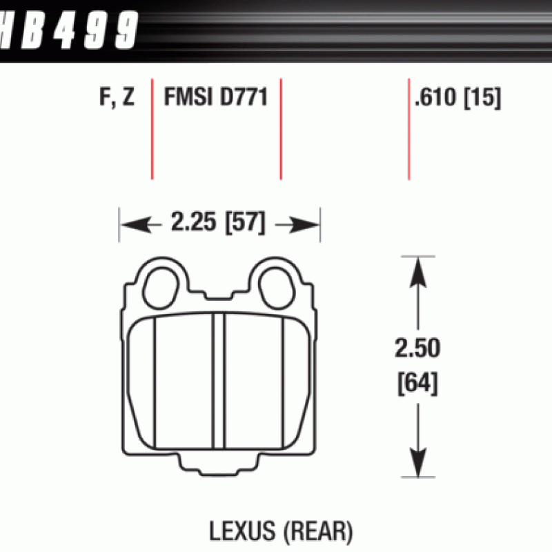 Hawk Brake Pad - HPS Hawk Brake Pad - HPS