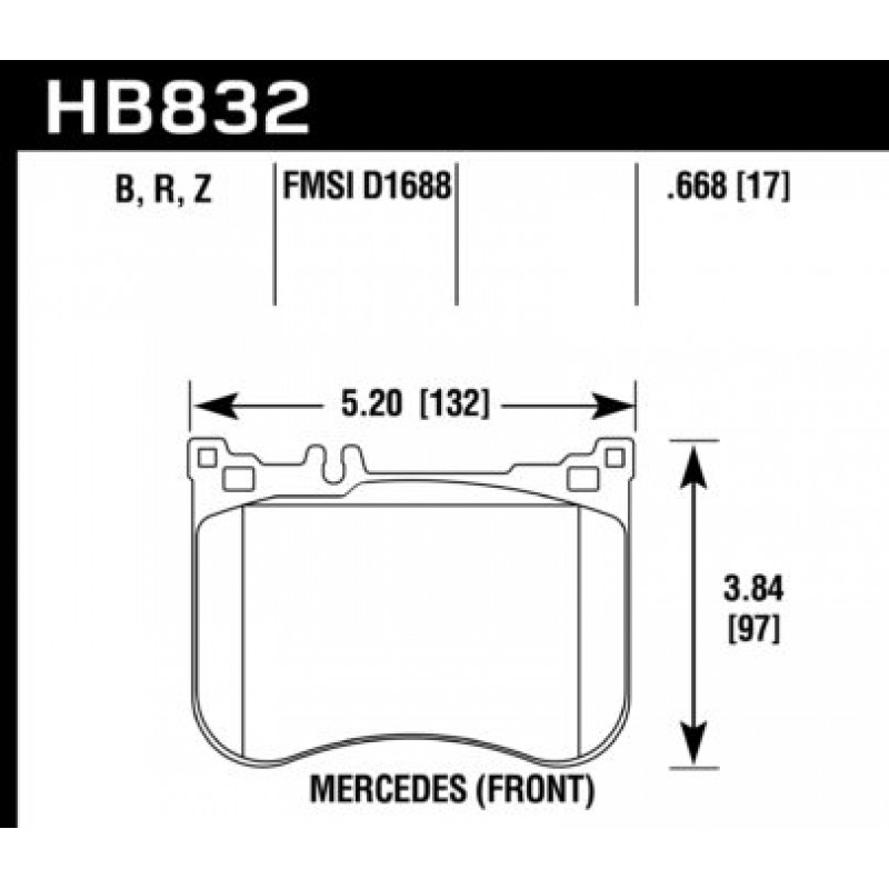 Hawk Brake Pad - HPS 5.0