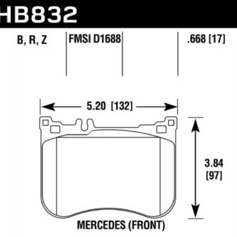 Hawk Brake Pad - HPS 5.0