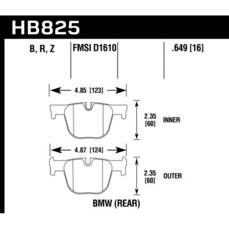 Hawk Brake Pad - HPS 5.0