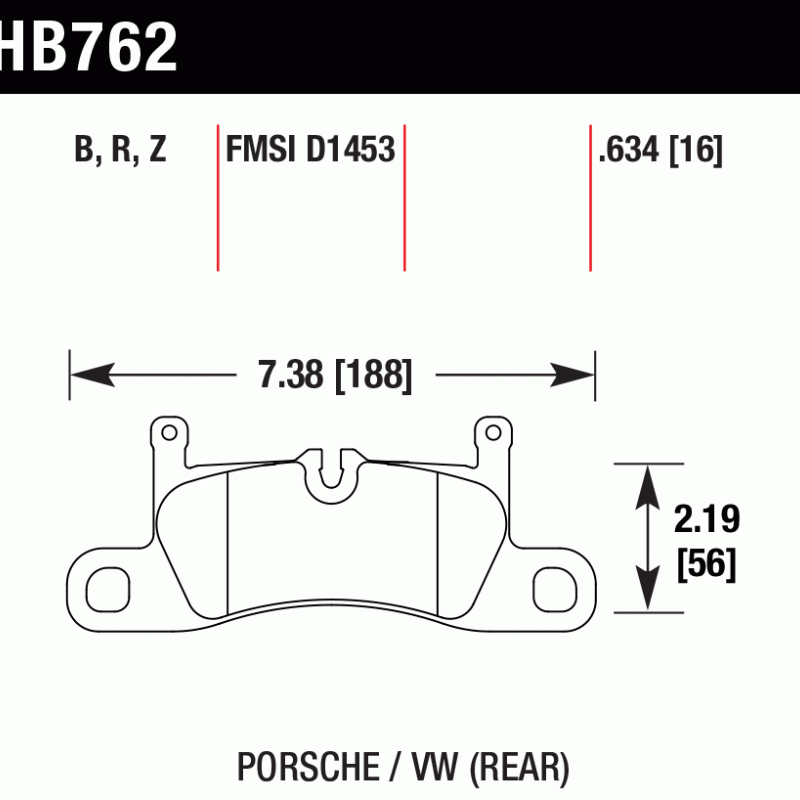 Hawk Brake Pad - HPS 5.0