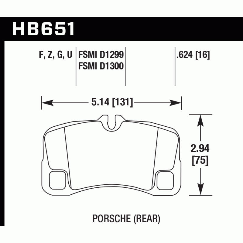 Hawk Brake Pad - HPS 5.0