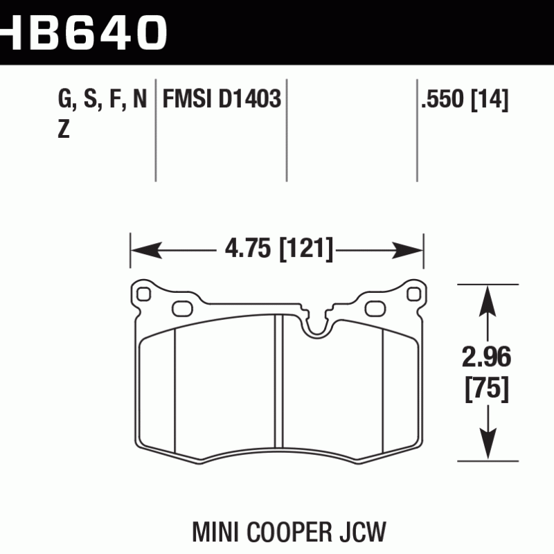 Hawk Brake Pad - HPS 5.0