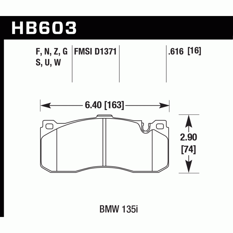 Hawk Brake Pad - HPS 5.0