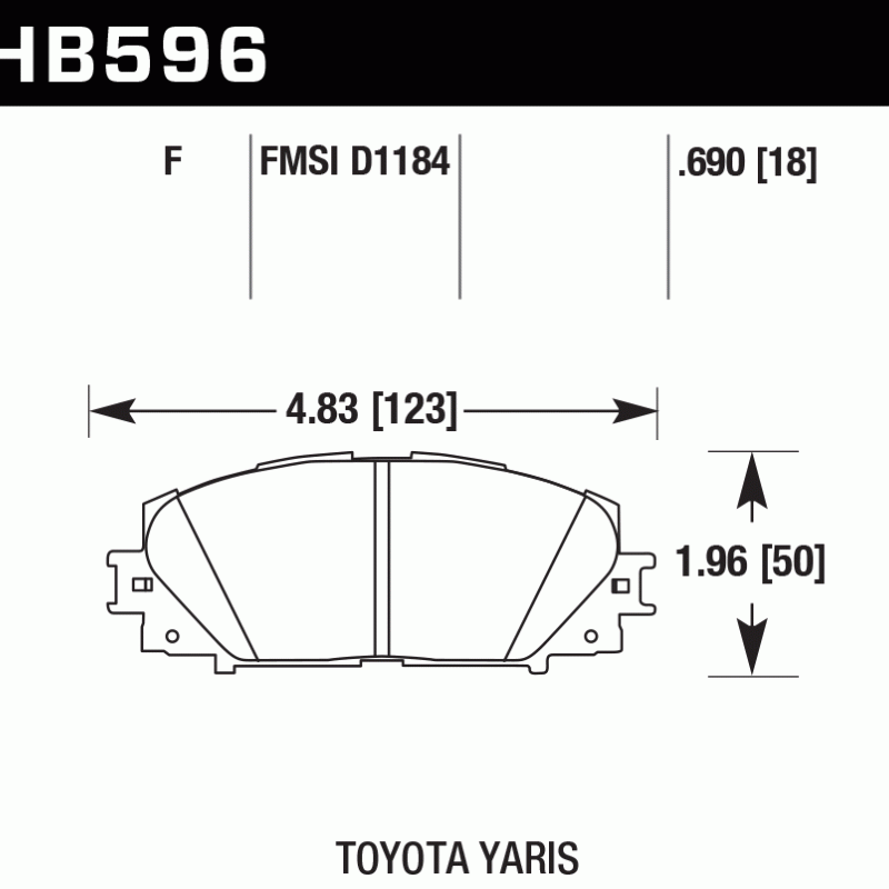 Hawk Brake Pad - HPS 5.0