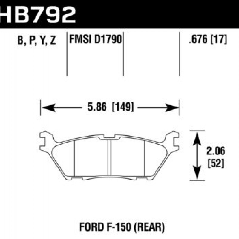 Hawk Brake Pad - LTS