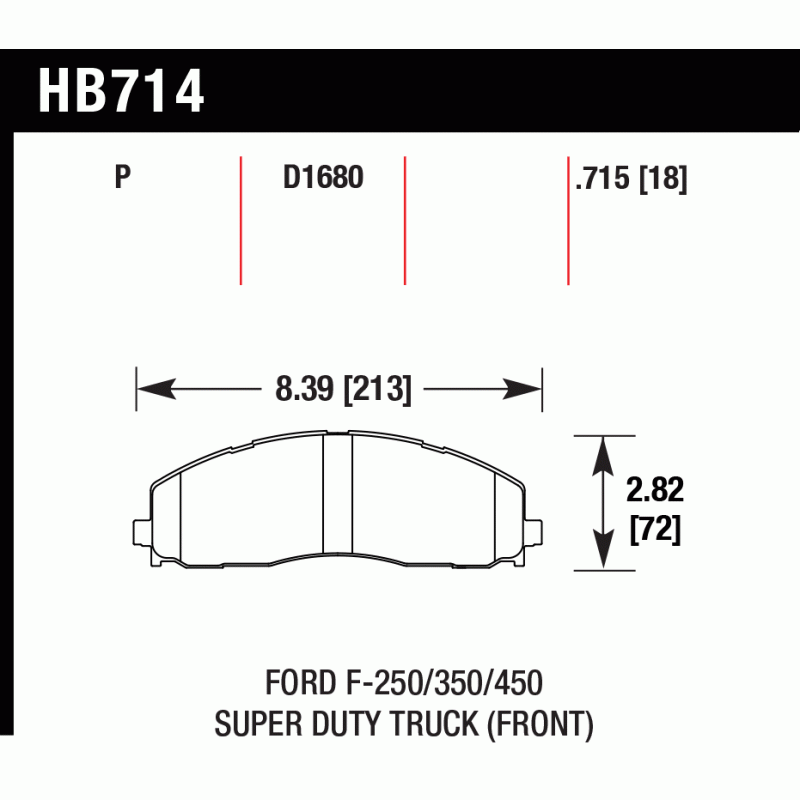 Hawk Brake Pad - LTS