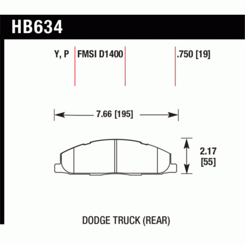 Hawk Brake Pad - LTS