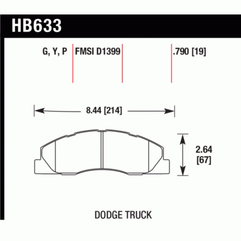 Hawk Brake Pad - LTS