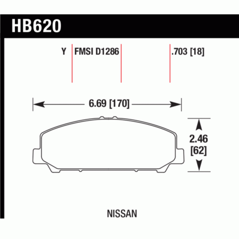 Hawk Brake Pad - LTS