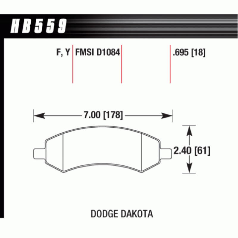 Hawk Brake Pad - LTS