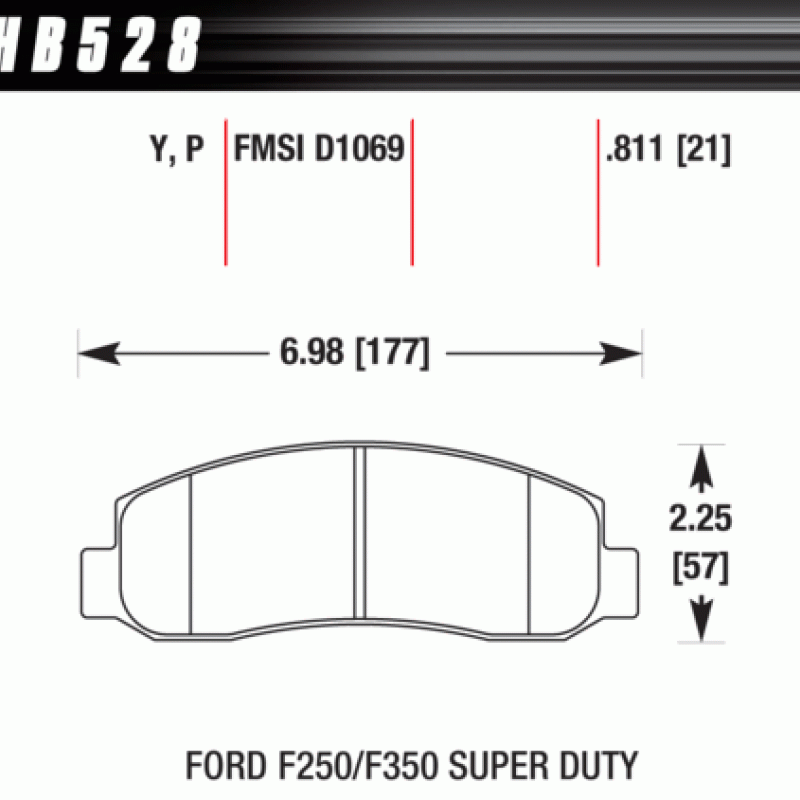 Hawk Brake Pad - LTS Hawk Brake Pad - LTS