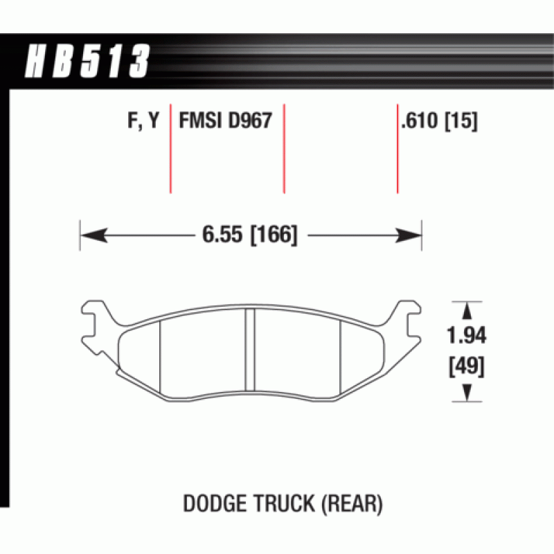 Hawk Brake Pad - LTS