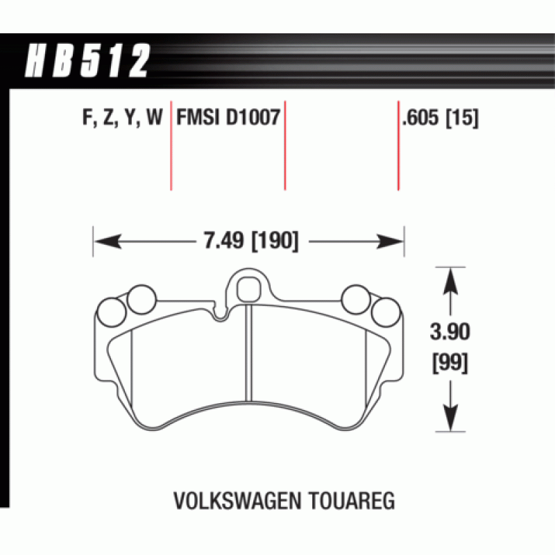 Hawk Brake Pad - LTS