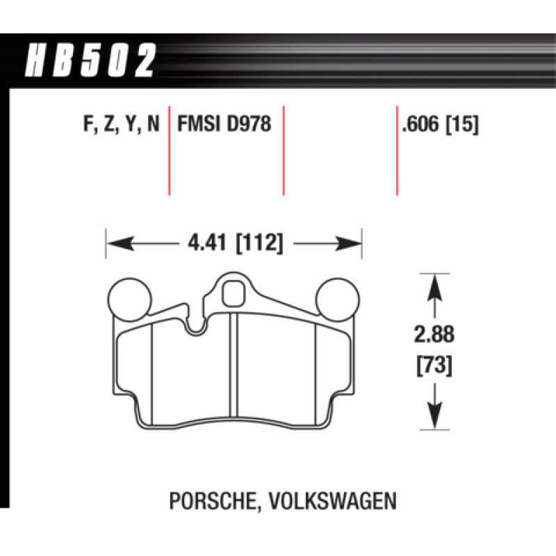 Hawk Brake Pad - LTS