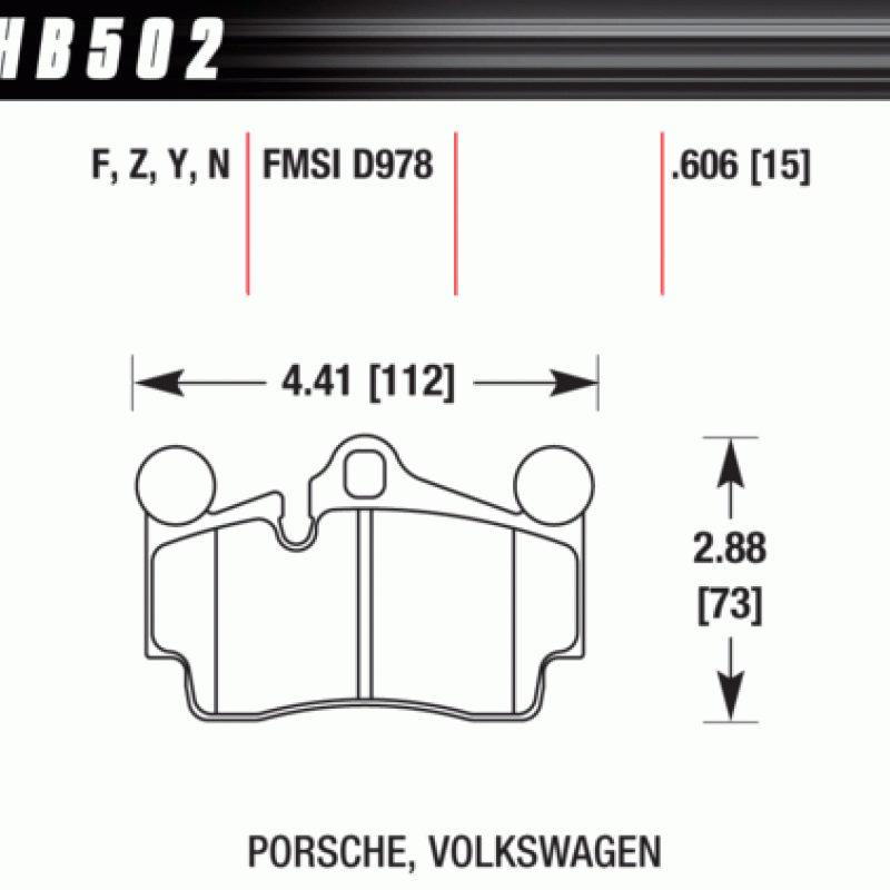 Hawk Brake Pad - LTS Hawk Brake Pad - LTS