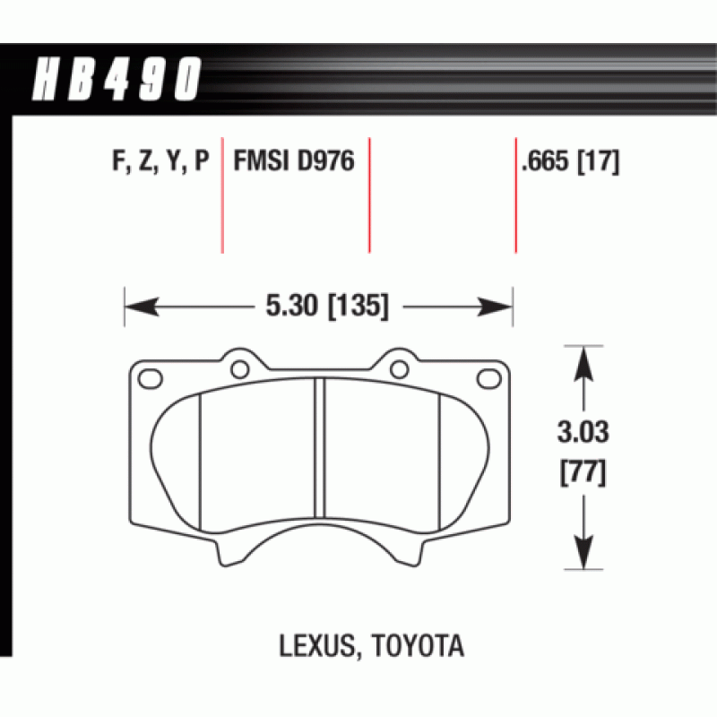 Hawk Brake Pad - LTS