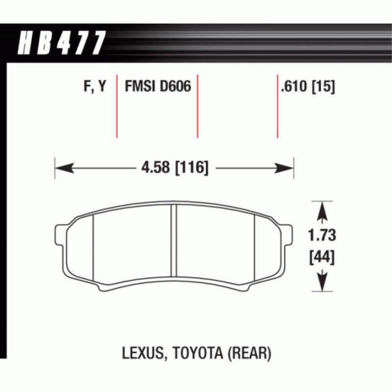 Hawk Brake Pad - LTS