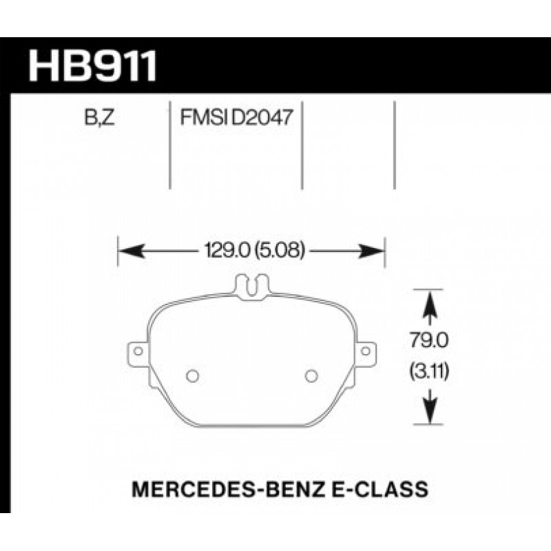 Hawk Brake Pad - Performance Ceramic