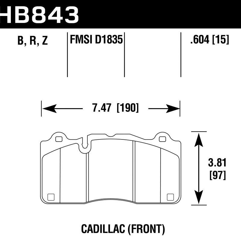 Hawk Brake Pad - Performance Ceramic