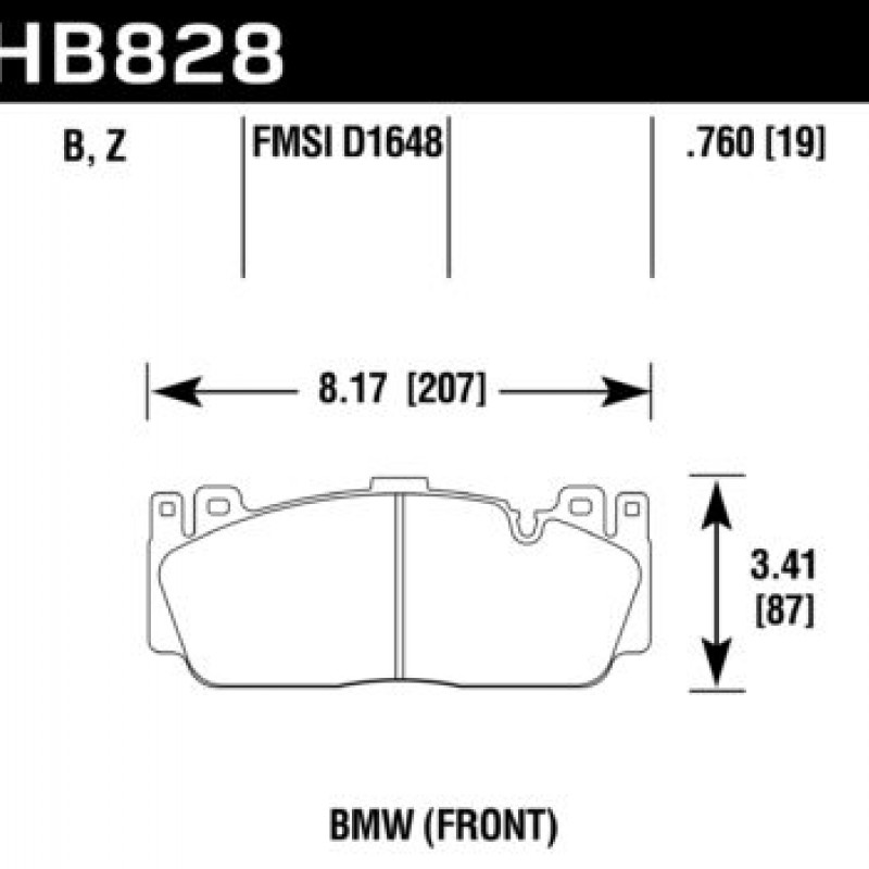 Hawk Brake Pad - Performance Ceramic
