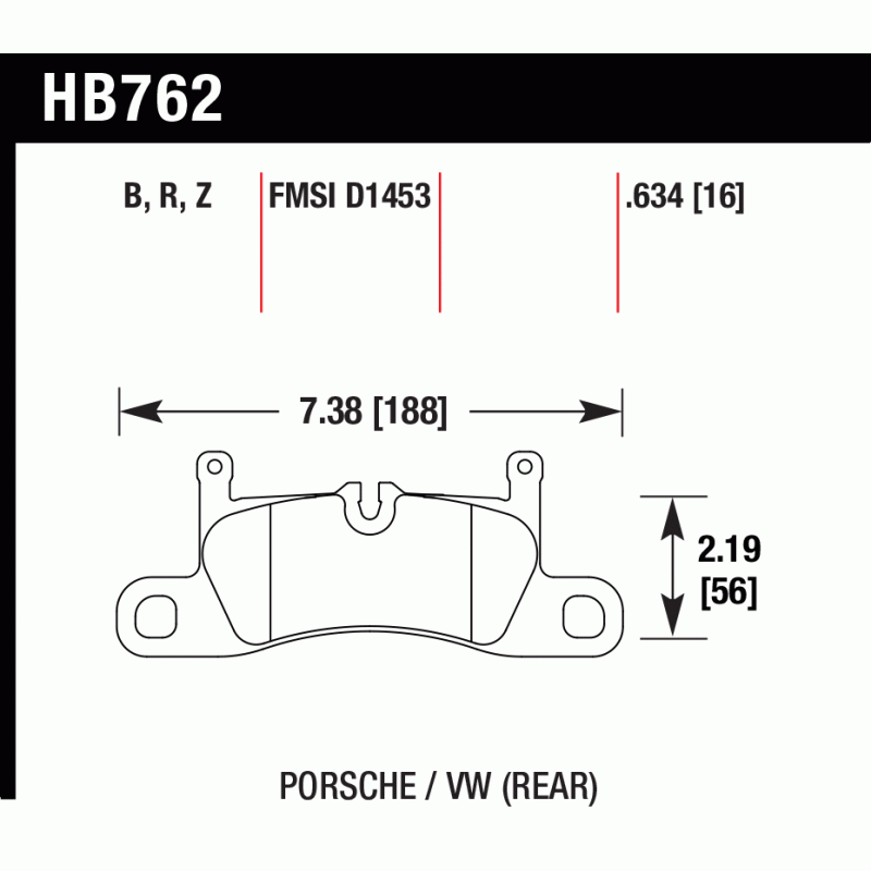 Hawk Brake Pad - Performance Ceramic