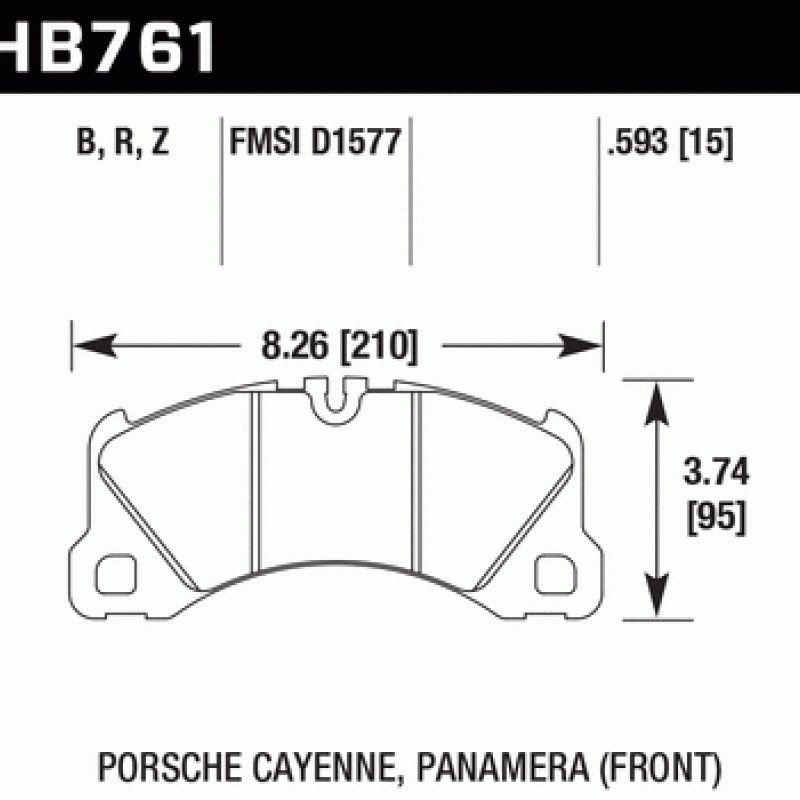 Hawk Brake Pad - Performance Ceramic