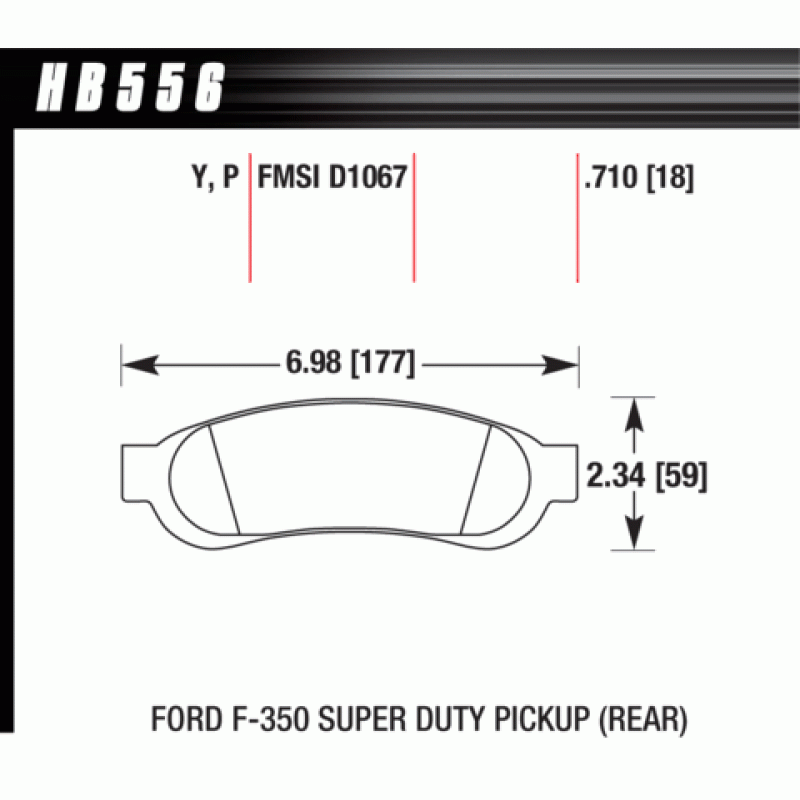 Hawk Brake Pad - Super Duty