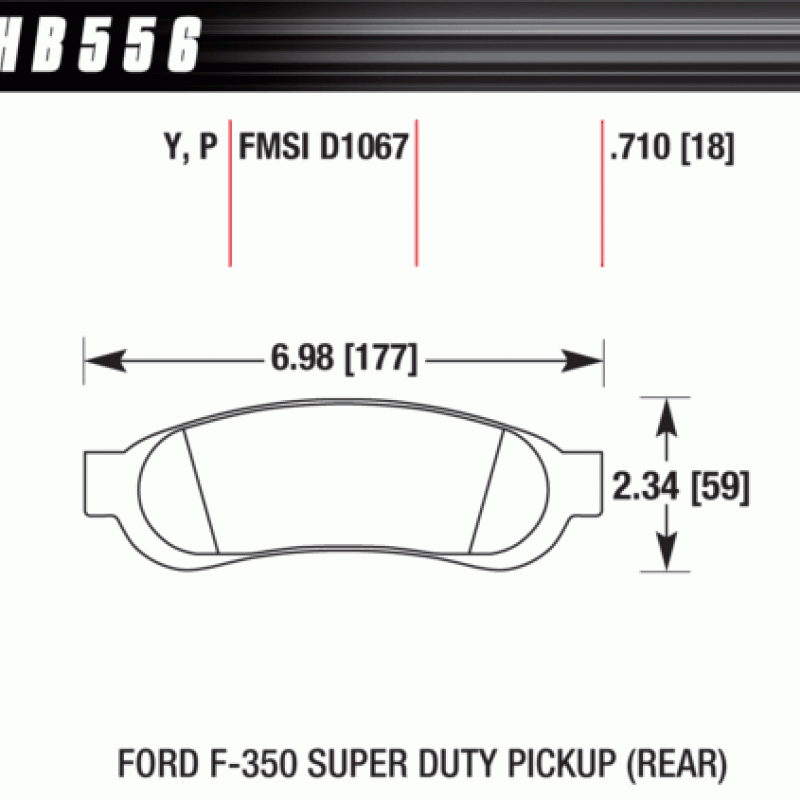 Hawk Brake Pad - Super Duty Hawk Brake Pad - Super Duty
