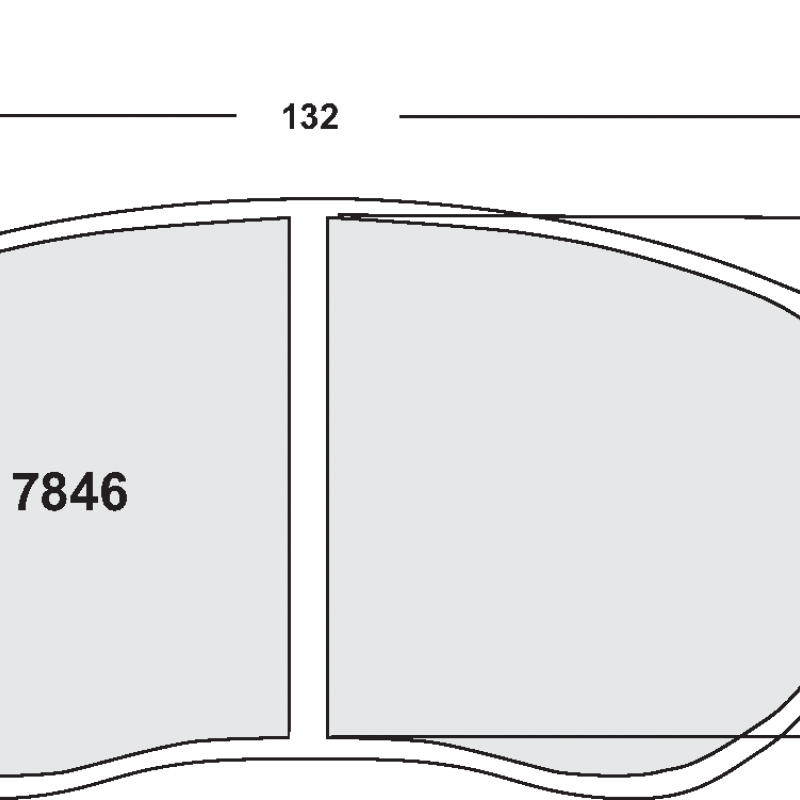 High bite, high friction for sprint / rally. Race brake pads - For ZR36 caliper