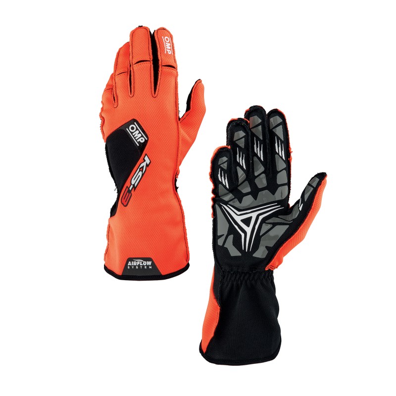 KS-3 GLOVES KART Orange - Black