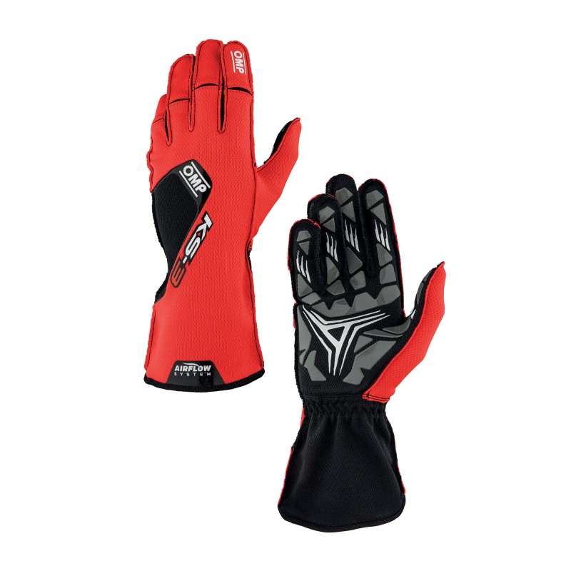 KS-3 GLOVES KART Red - Black